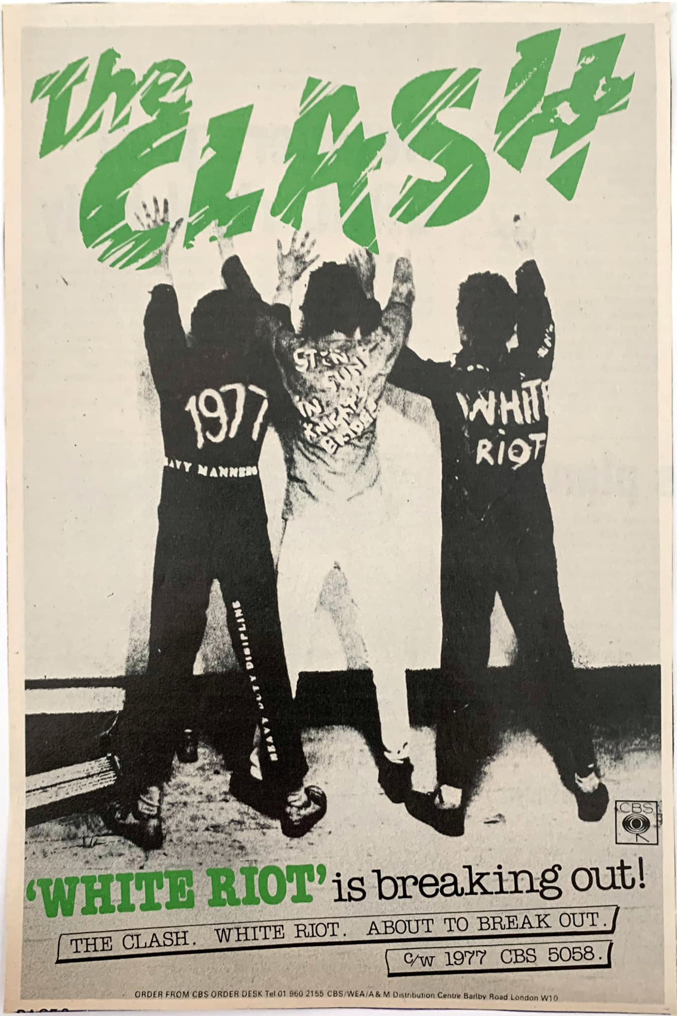 The Clash – White Riot Tour 1977 – Vinyl (LP, Unofficial